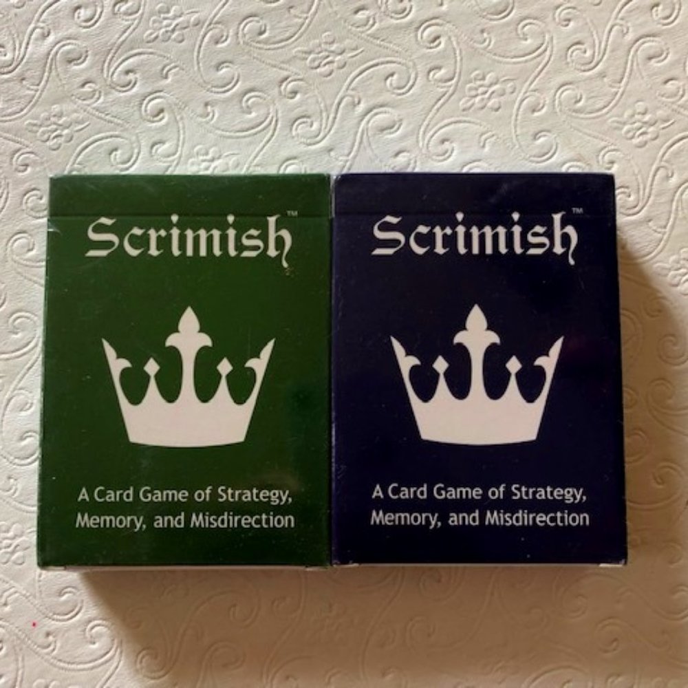 Nexci Scrimish Strategy Card Game - 2 Pack NWT